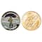Moon Landing Eisenhower Colorized Dollar Gold Layered Coin